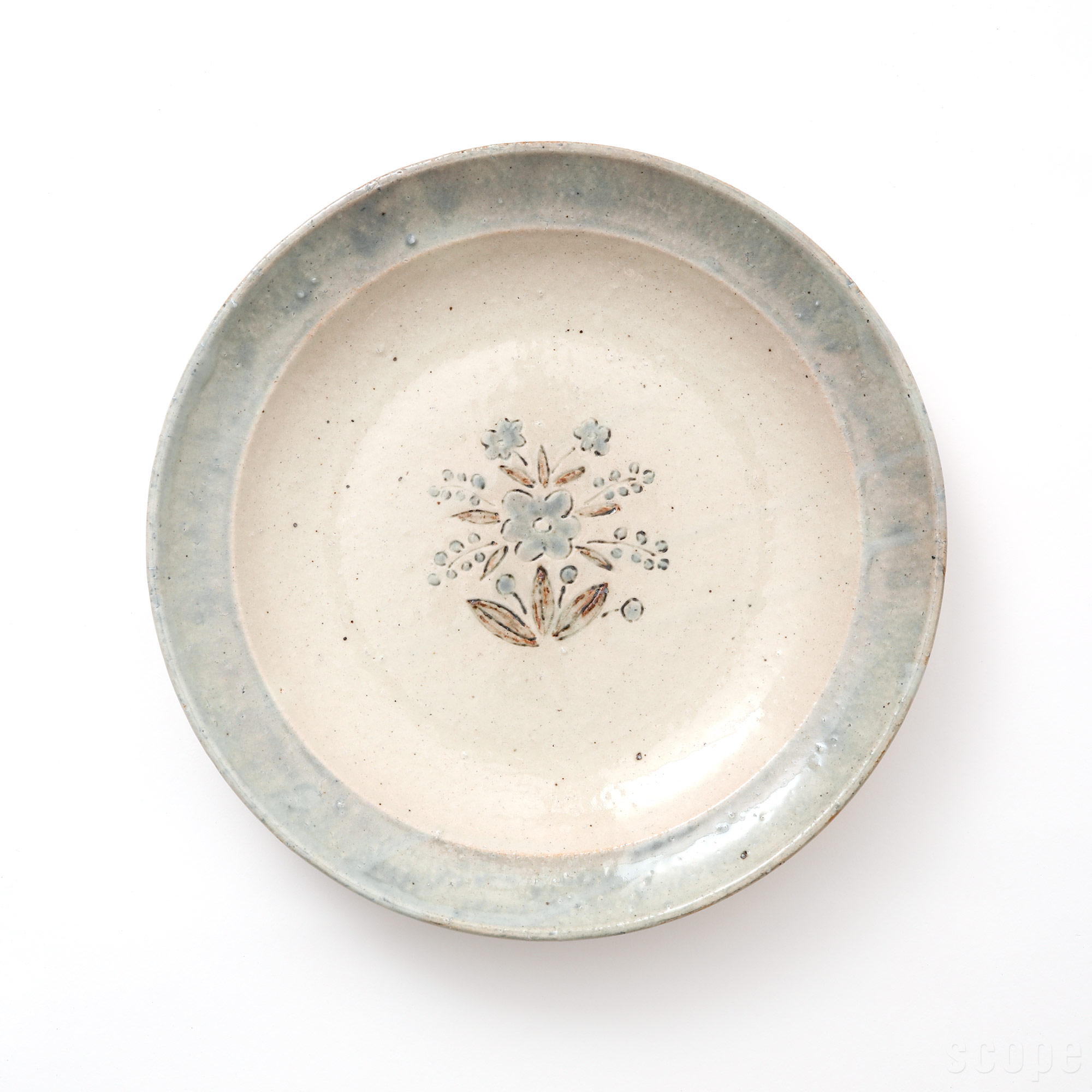 【15,000円購入につき東屋ノベルティ対象商品】【0293】東屋 / 伊賀石本 花絵皿 七寸半 秋の束｜scope version.R