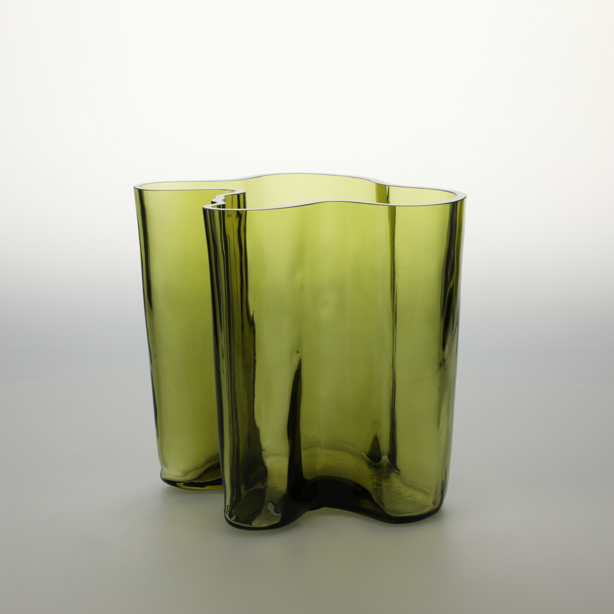 【No.176】イッタラ / アアルト ベース 200mm フィニッシュサンド [ Iittala Alvar Aalto Vase ]