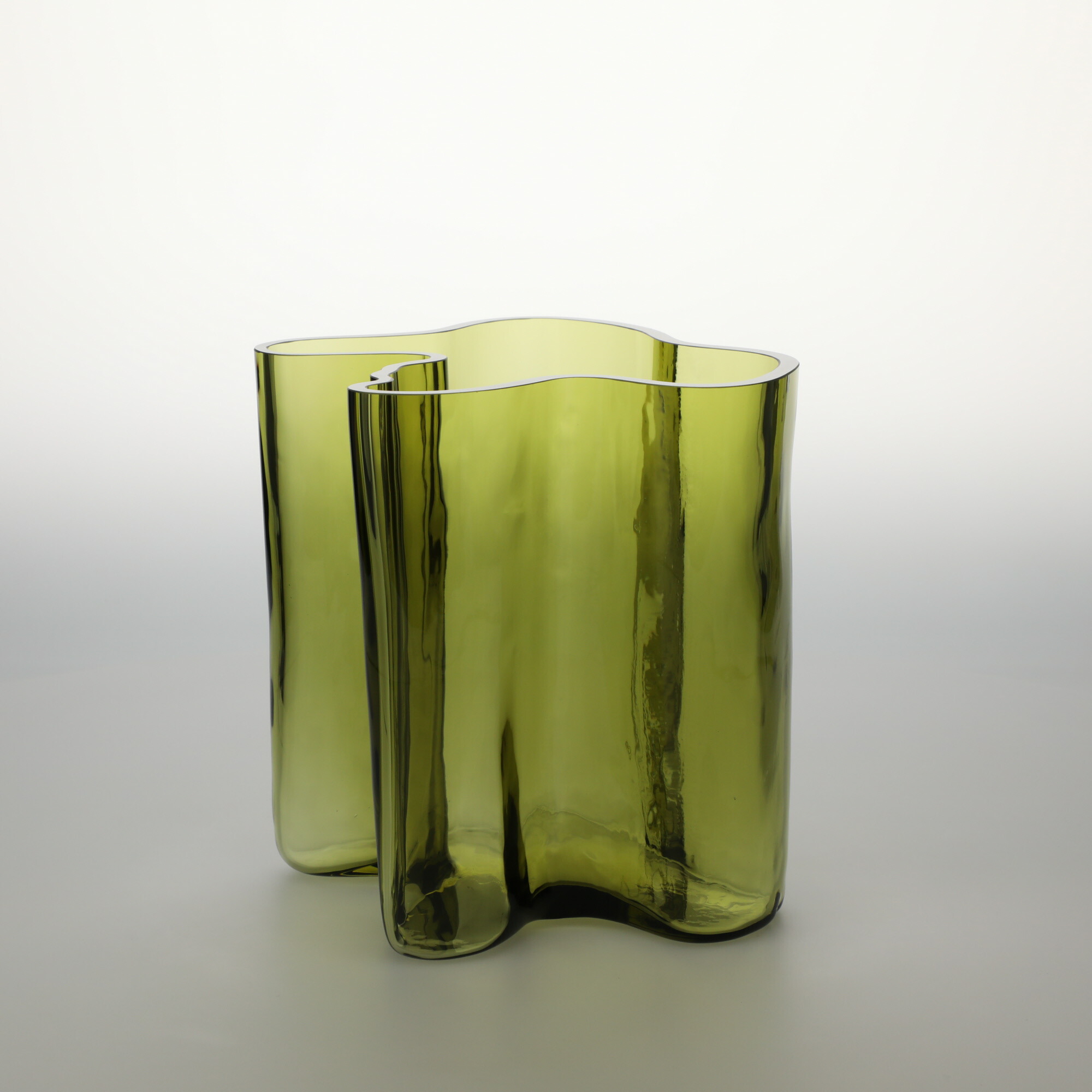 【No.200】イッタラ / アアルト ベース 200mm フィニッシュサンド [ Iittala Alvar Aalto Vase ]