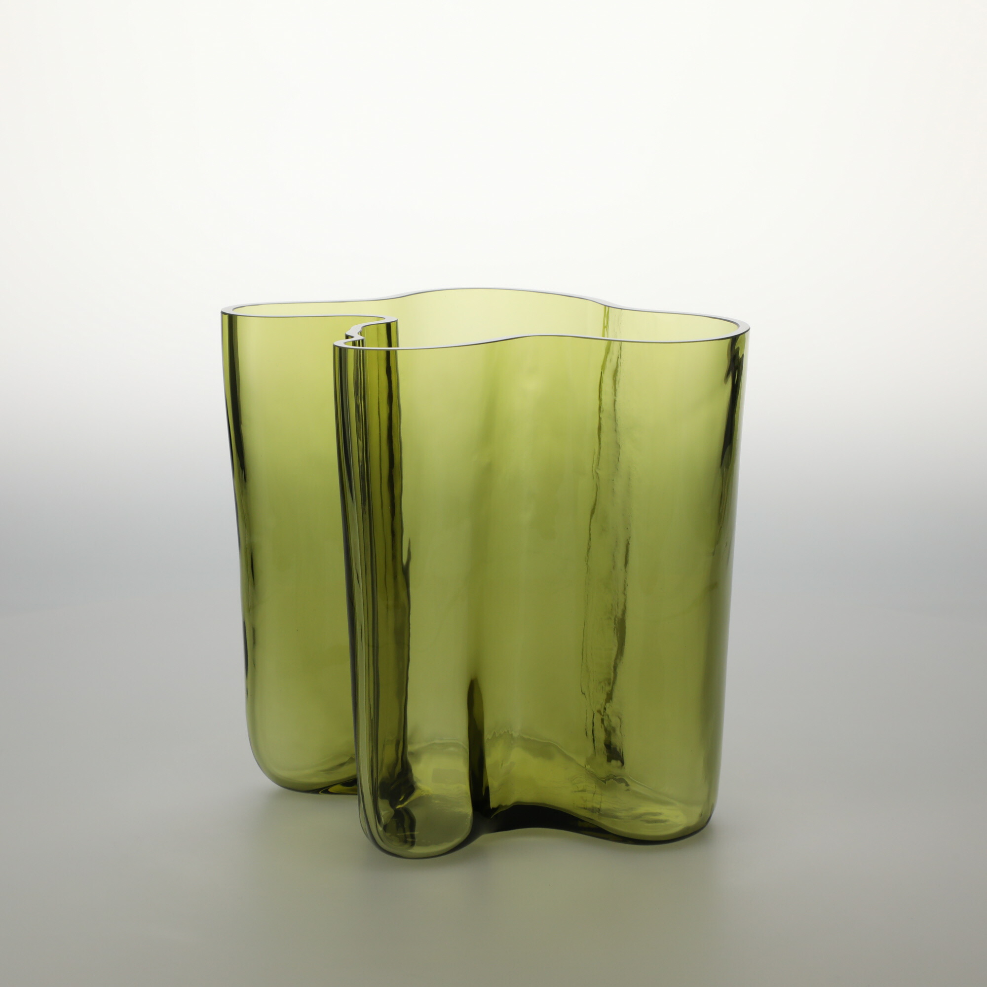【No.203】イッタラ / アアルト ベース 200mm フィニッシュサンド [ Iittala Alvar Aalto Vase ]