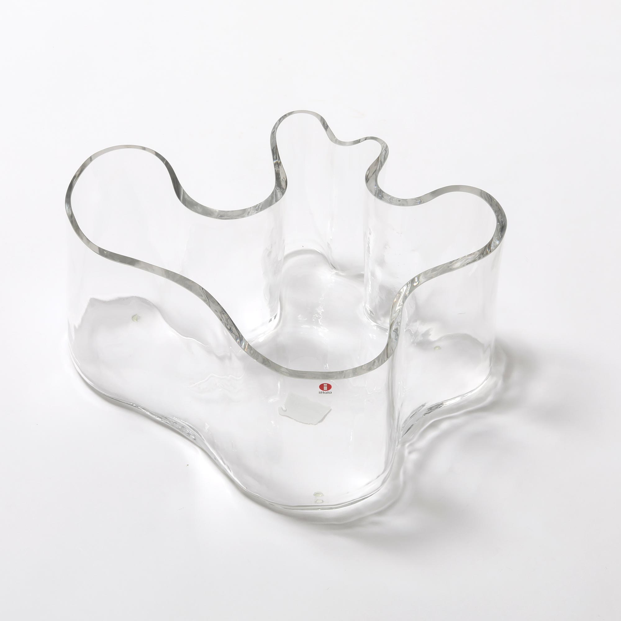【0017】イッタラ / アアルト ベース No.1 145mm スモーキークリア [ Iittala Alvar Aalto Vase ]
