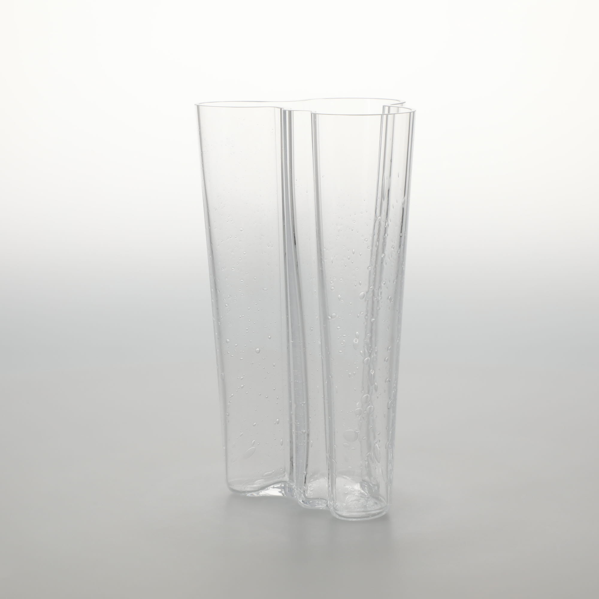 【0146】イッタラ / アアルト ベース 201mm バブル クリア [iittala / Alvar Aalto Vase]