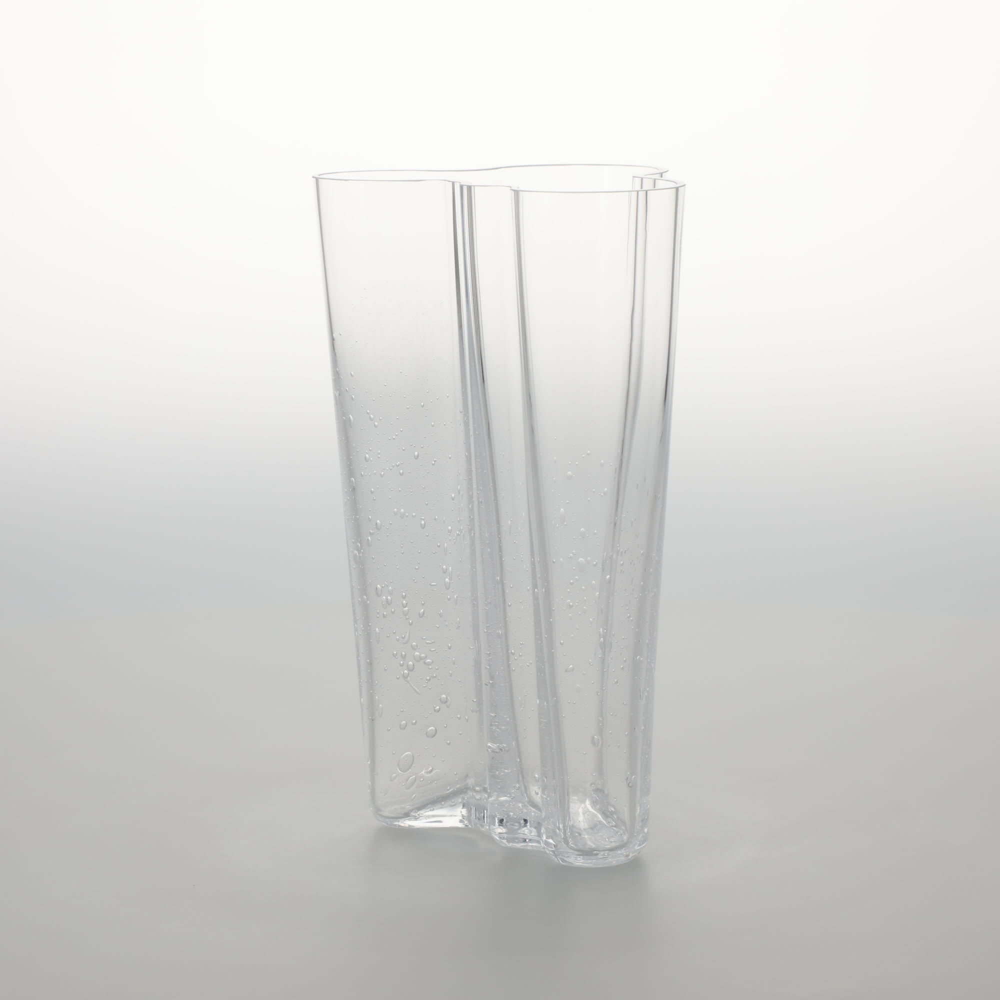 イッタラ / アアルト ベース 201mm バブル クリア [iittala / Alvar