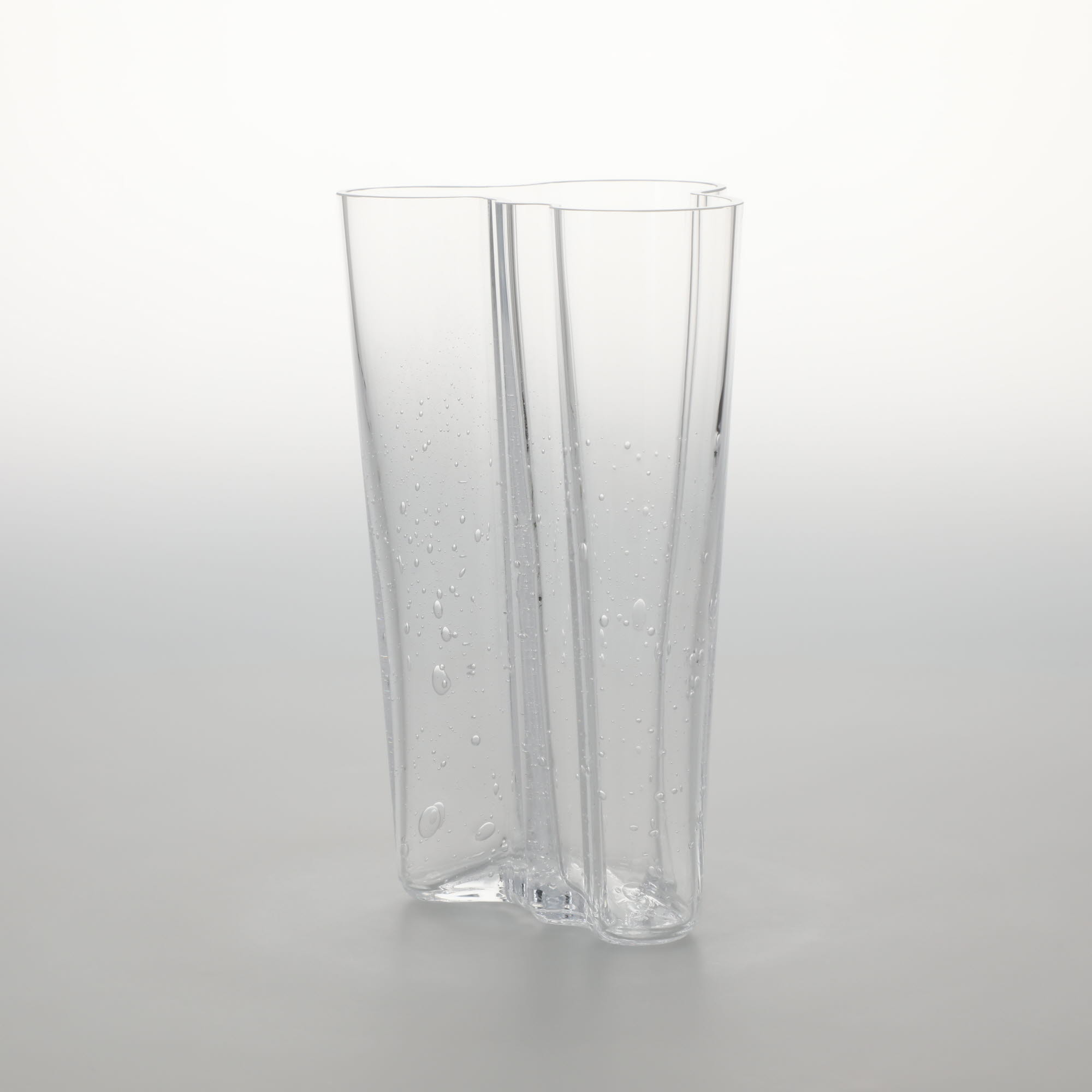 【0198】イッタラ / アアルト ベース 201mm バブル クリア [iittala / Alvar Aalto Vase]