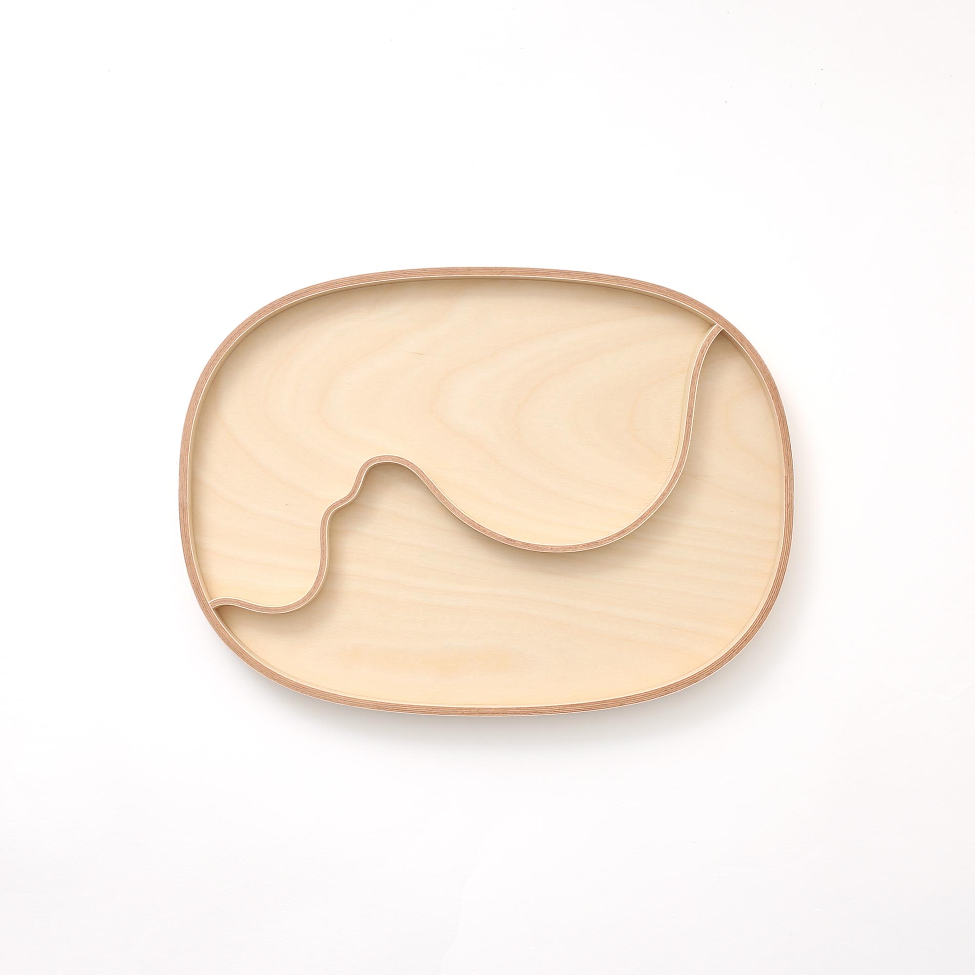 【0486】イッタラ / アアルト トレイ 300x220mm プライウッド [ Iittala Alvar Aalto ]