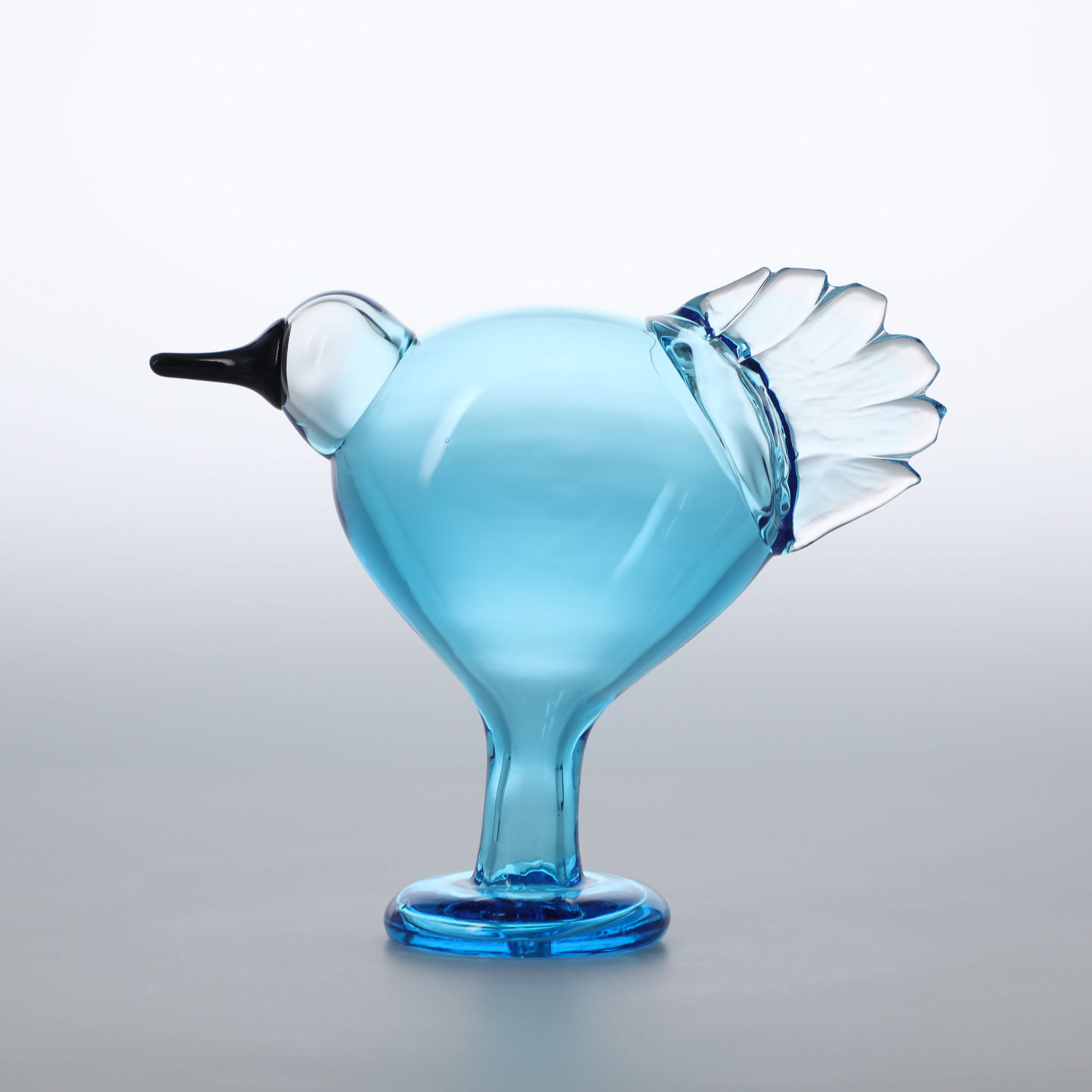 【１点購入につきオリジナルノベルティ プレゼント】【0316】イッタラ / バード バイ オイバ トイッカ Leppainen スカイブルー [iittala / Birds by Oiva Toikka]｜scope version.R