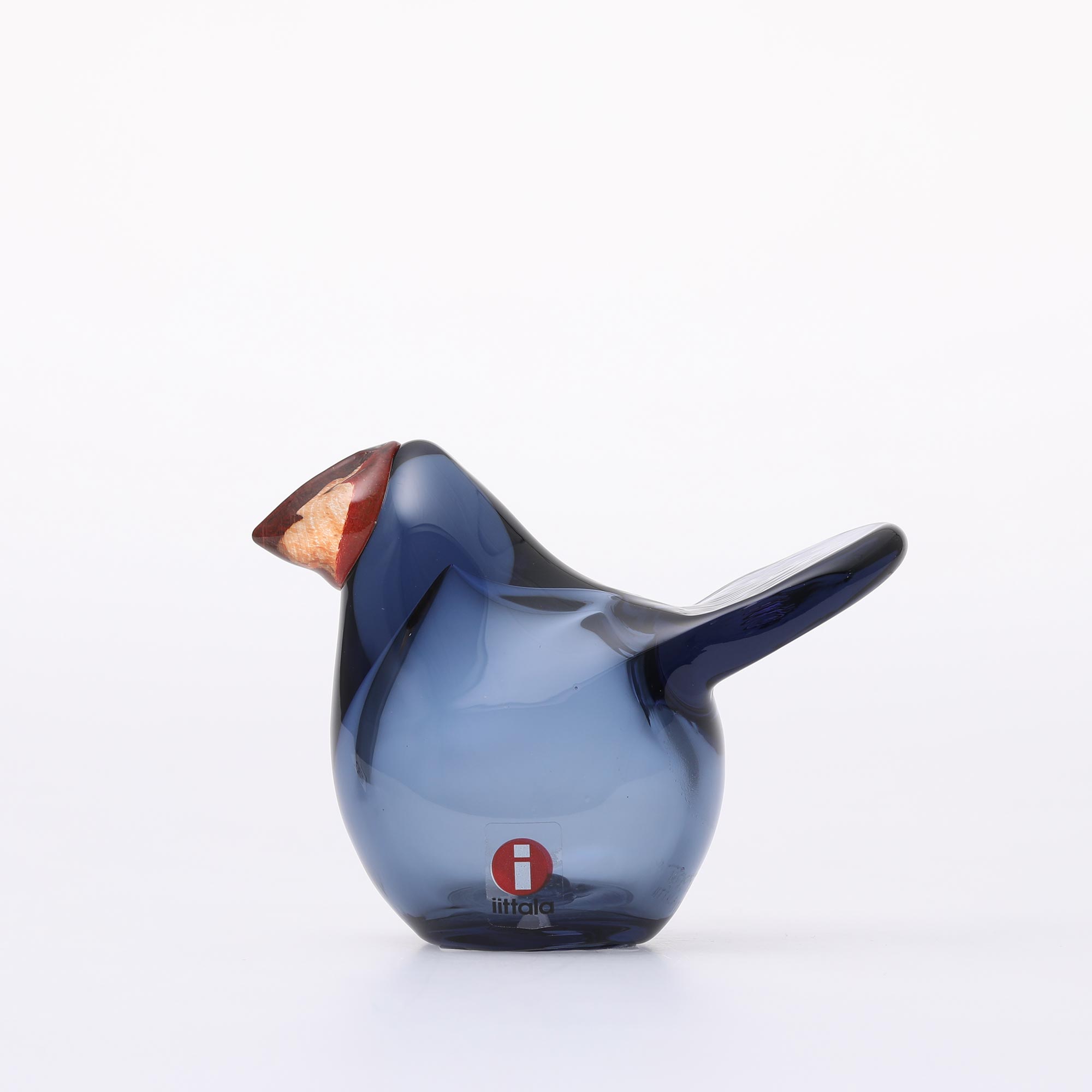 【0566】イッタラ / バード バイ オイバ トイッカ Sieppo レイン×レッド [iittala / Birds by Oiva Toikka]