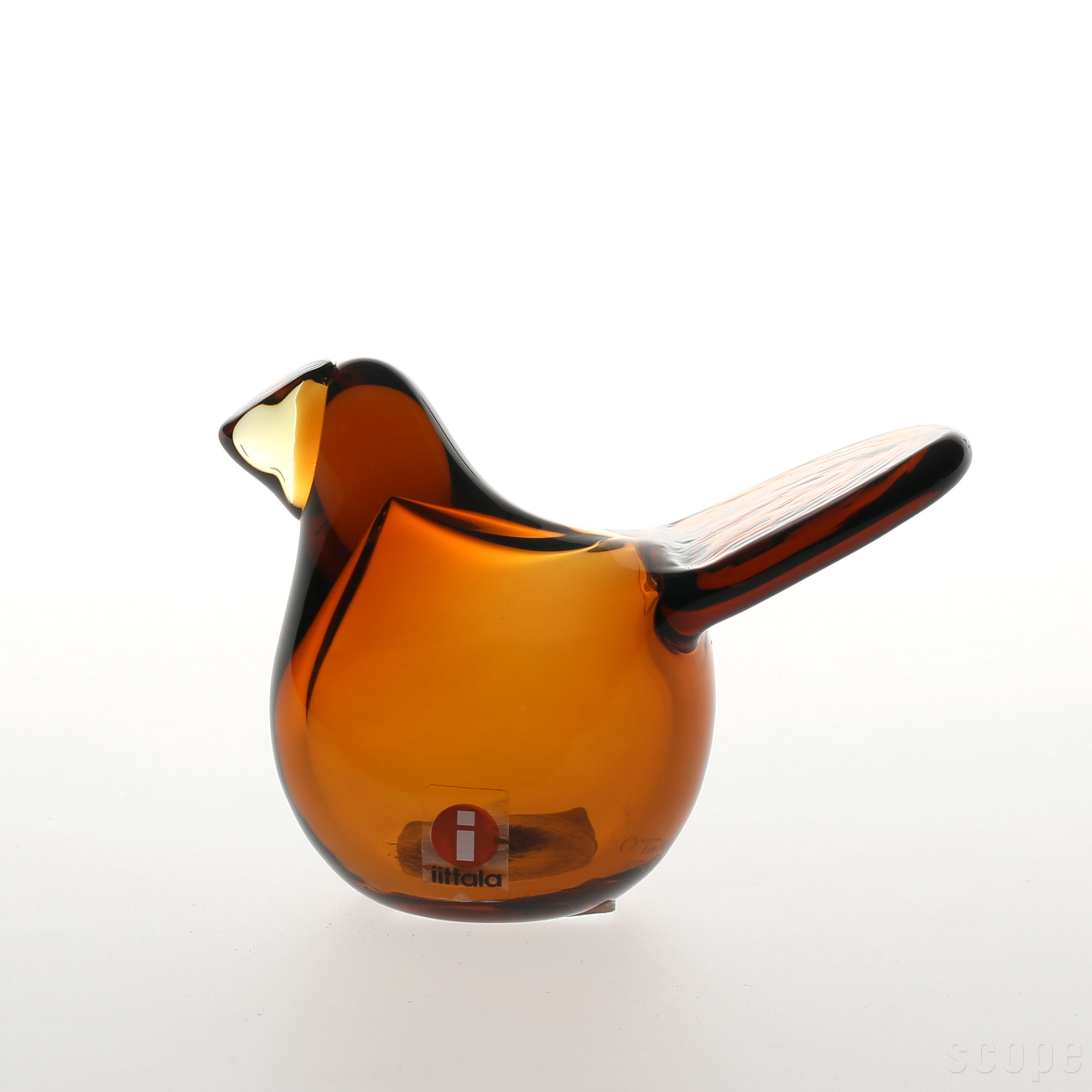 【0216】イッタラ / バード バイ オイバ トイッカ Sieppo コッパー×レモン [iittala / Birds by Oiva Toikka] 27,170円