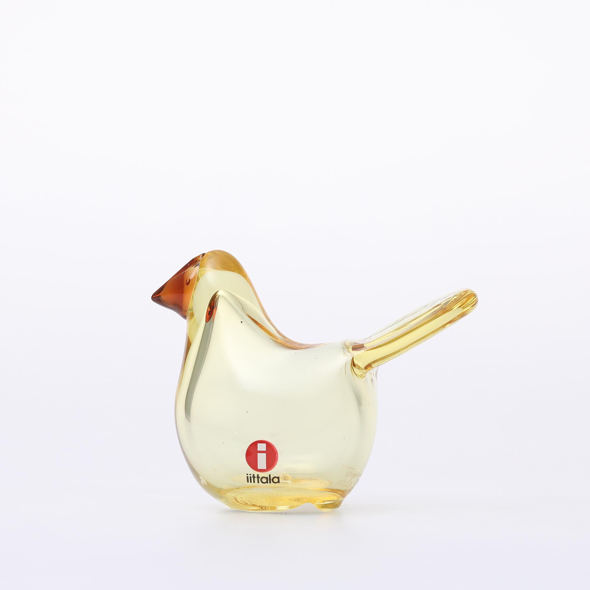 【0625】イッタラ / バード バイ オイバ トイッカ Sieppo レモン×コッパー [iittala / Birds by Oiva Toikka]