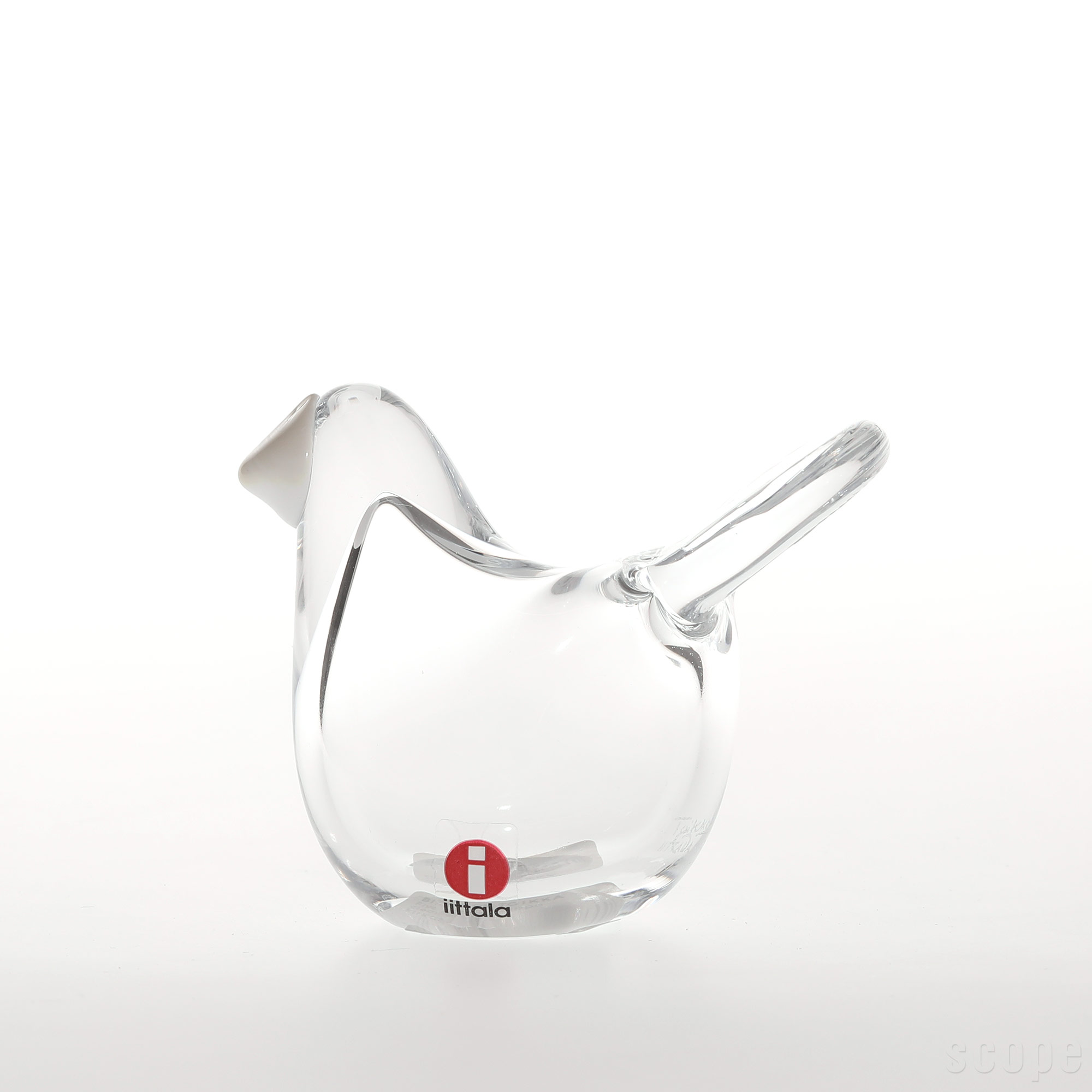 イッタラ　バード　脚付きシエッポ クリアブルー　オイバ・トイッカ Sieppo バード バイ トイッカ シエッポ Bird by Oiva Toikka