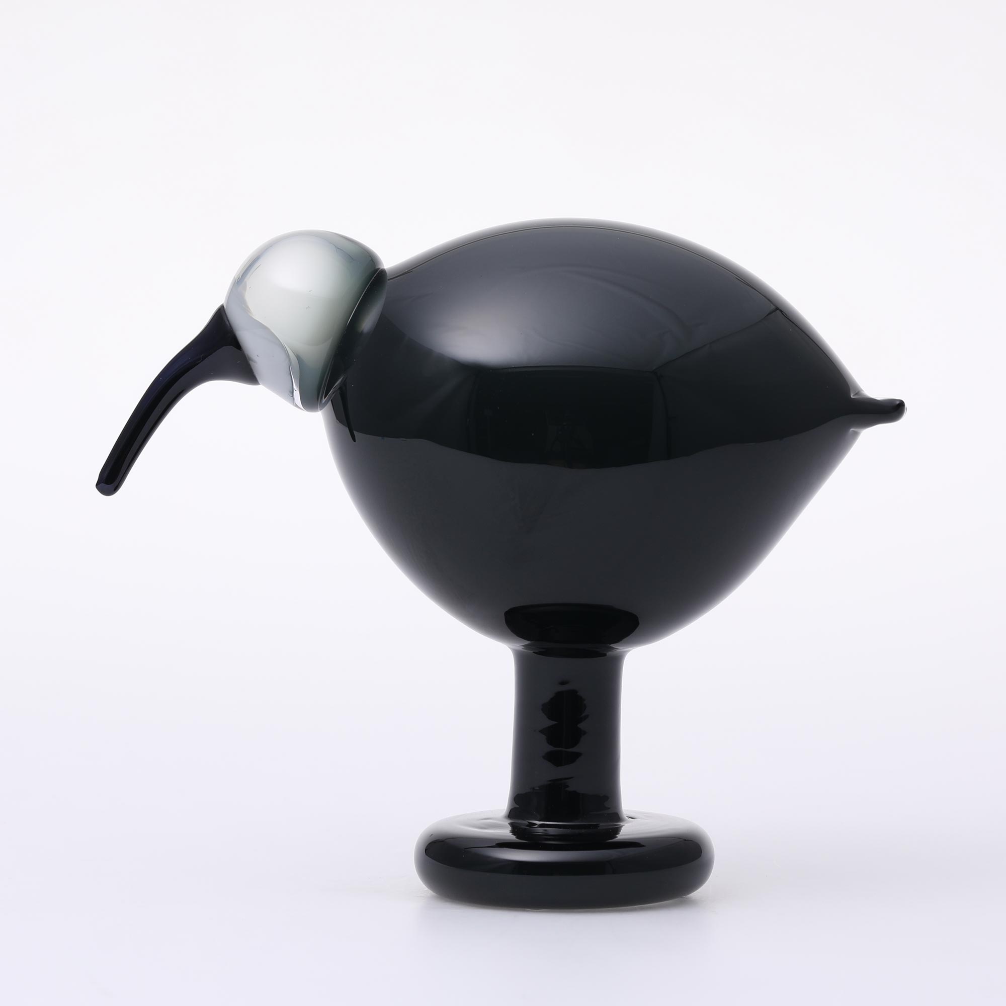 【１点購入につきオリジナルノベルティ プレゼント】【0089】イッタラ / バード バイ オイバ トイッカ Ibis ダークグレー [iittala / Birds by Oiva Toikka]｜scope version.R