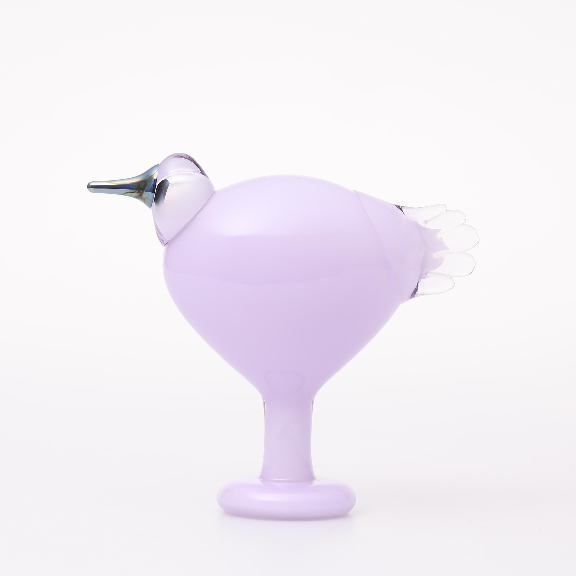【１点購入につきオリジナルノベルティ プレゼント】【0247】イッタラ / バード バイ オイバ トイッカ Leppainen ライトライラック [iittala / Birds by Oiva Toikka]｜scope version.R