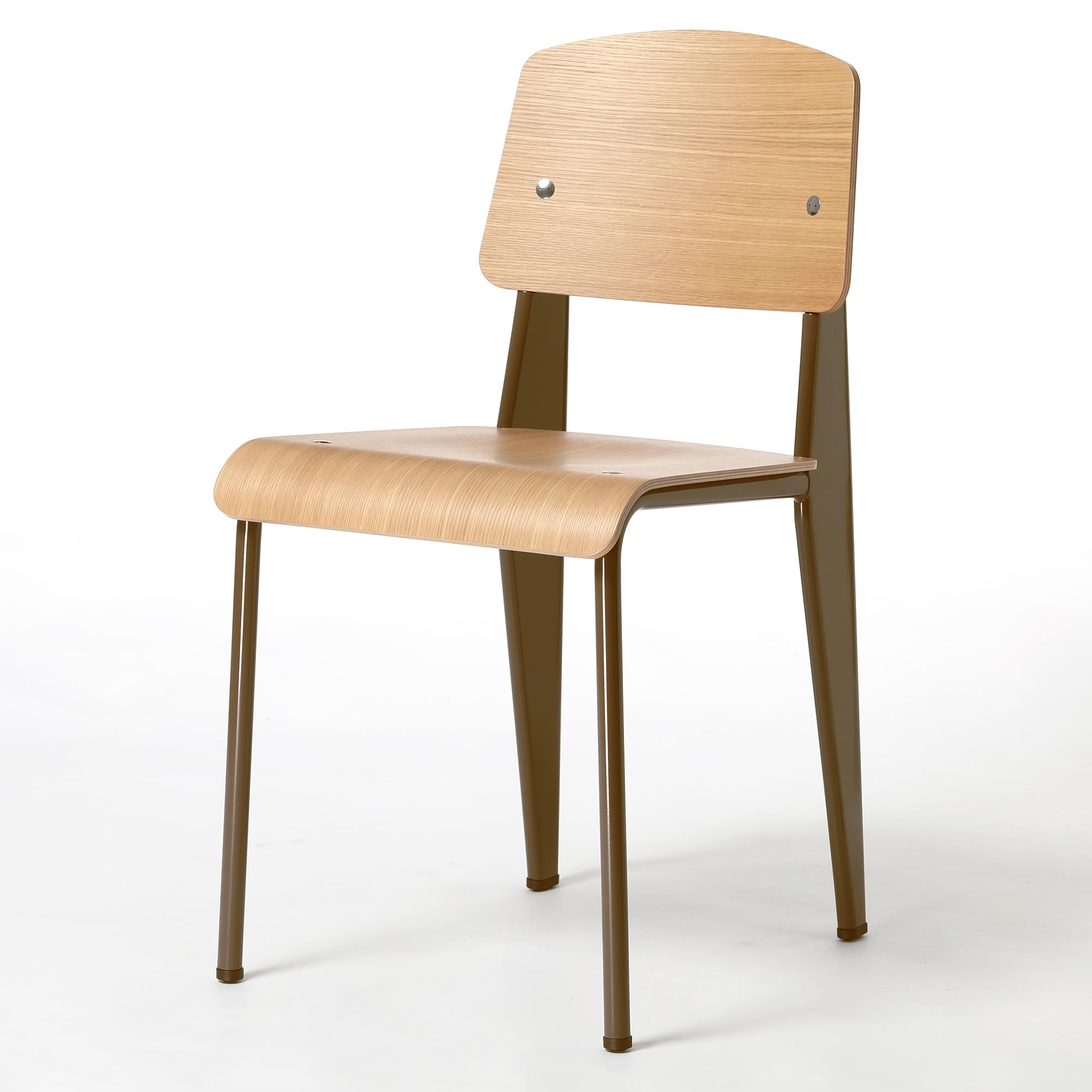 【0051】ヴィトラ / スタンダード ナチュラルオーク×コーヒー [Vitra / Standard Chair]