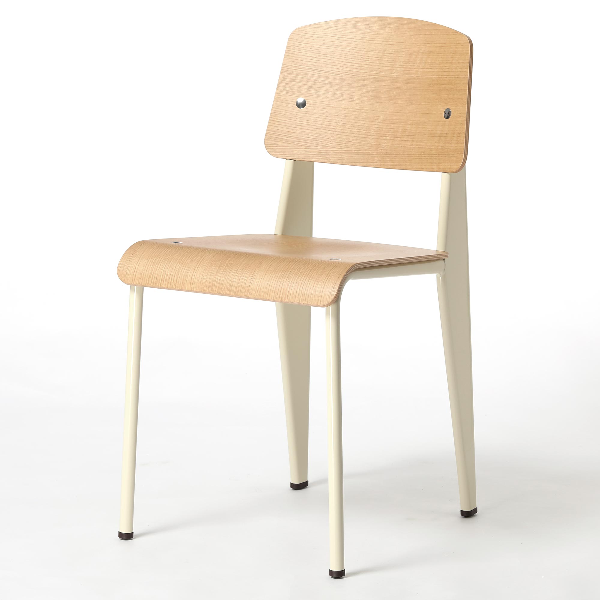 【0012】ヴィトラ / スタンダード ナチュラルオーク×エクリュ [Vitra / Standard Chair]