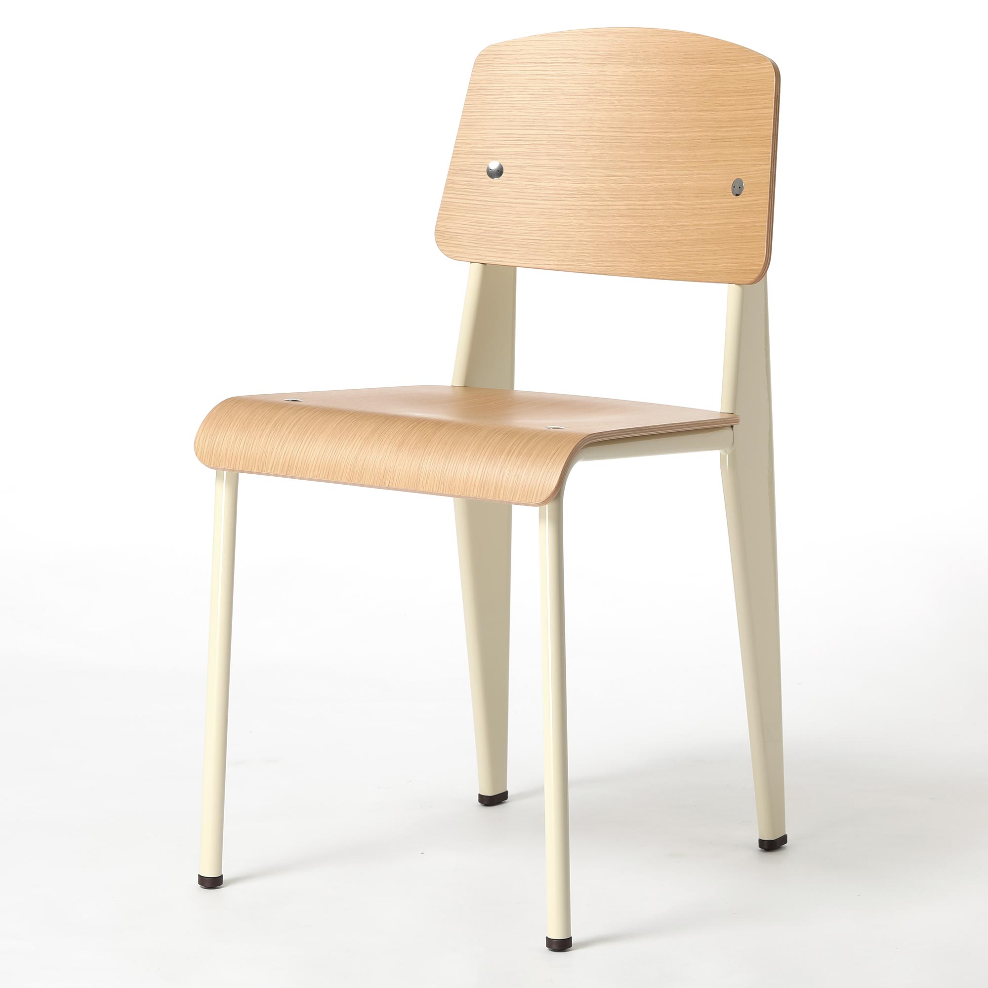 【0016】ヴィトラ / スタンダード ナチュラルオーク×エクリュ [Vitra / Standard Chair]