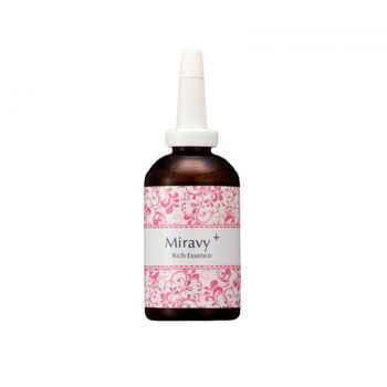 美容液　ミラヴィ プラス(Miravy+)　リッチエッセンス　60ml　業務用　酵素コントロールにより、未来まで輝き続ける肌へ。