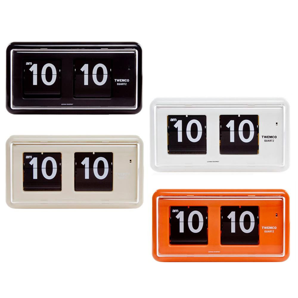 楽天市場】TWEMCO トゥエンコ パタパタ時計 （フリップ クロック