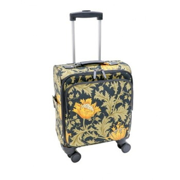 キャリーバッグ Fabric By William Morris 黒いこと CH290332A01 旅する用でおすすめのキャリーバッグ バッグ・小物・ブランド雑貨-スーツケース・キャリーバッグ-バッグ