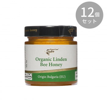 Bulgarian Bee はちみつ 有機菩提樹 300g &times;12個セット　天然非加熱の本物の「生」の蜂蜜。｜スクラッチ