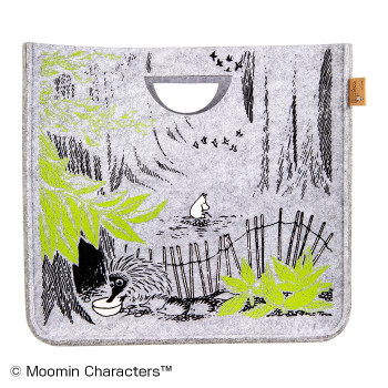 MOOMIN(ムーミン) Originals 収納ボックス M MRA040084　ペットボトルをリサイクルしたフェルトボックス