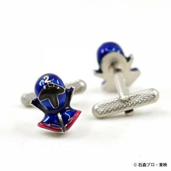 秘密戦隊ゴレンジャー×SWANK(スワンク) カフス02(青) HG-CB02　普段使いはもちろん、プレゼントや記念品にも