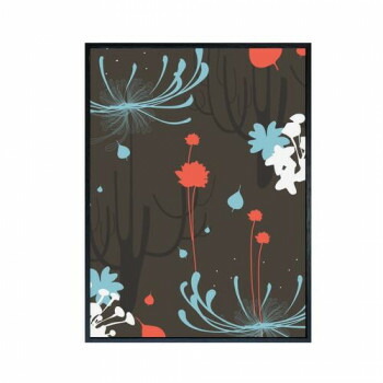 Abstract art colorful floral 芸術ダイアログボックス IAA-53760 日常に芸術を纏う