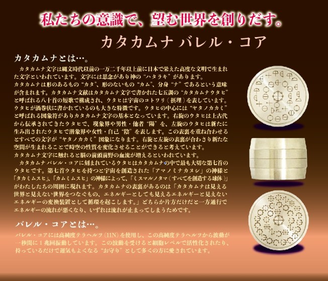 カタカムナバレル・コアNeuGニュージー丸山修寛先生