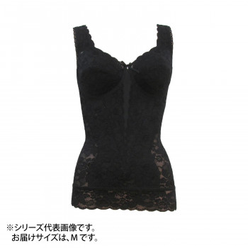 安い購入 Tamura Yauco 総レース多機能ボディシェーパー Typ90 ブラック M 補正下着キャミソール スクラッチ 格安人気 Neostudio Ge