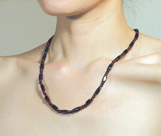 楽天市場 ファッショナブル磁気ネックレス ガーネット タイプ 2300pn 255 メンズ レディース 効果 ハンドメイド 浄化 種類 意味 アクセサリー ネックレス 磁気 スクラッチ