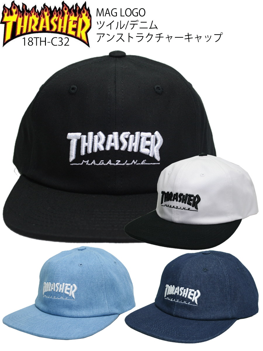 感謝価格】 THRASHERのデニム キャップ cerkafor.com