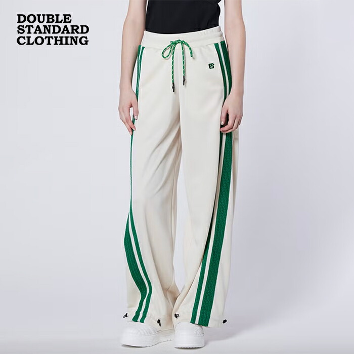 【2026秋冬新作】DOUBLE STANDARD CLOTHING ダブルスタンダードクロージング ESSENTIAL ブライトキング 貨物自動車ズボン下 広広とした 片方生産ライン エッセンシャル ダブスタ レディース 象牙色