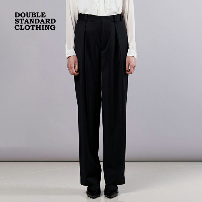新品未使用タグ付き✨ソブ　22SS　ハイツイストパンツ　ダブルスタンダード　36 楽天市場】ダブルスタンダードクロージング ワイドパンツ DOUBLE