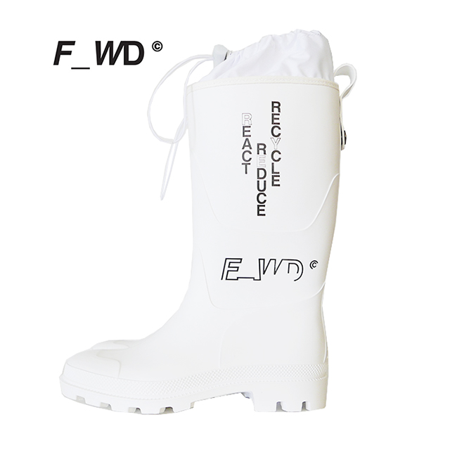 フォワード レインブーツ F_WD SPACECRAFT RAIN セール品 BOOTS レインシューズ WHITE RECYCLED 長靴 FWW38053A RUBBER おしゃれ レディース