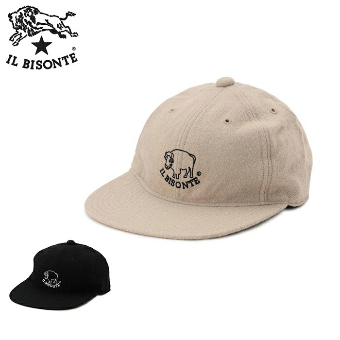 楽天市場】イルビゾンテ ベースボールキャップ IL BISONTE ロゴ