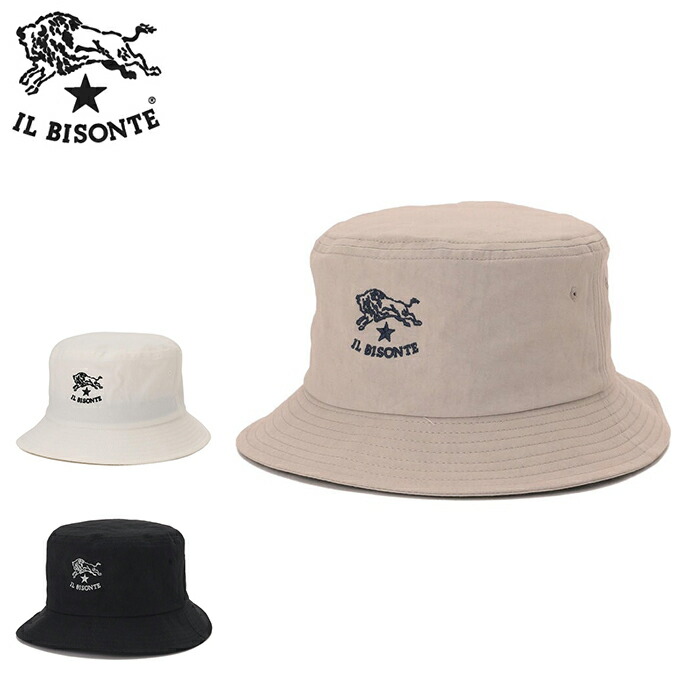 楽天市場】イルビゾンテ バケットハット IL BISONTE ロゴハット