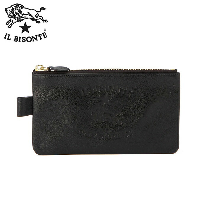 楽天市場】イル ビゾンテ IL BISONTE SCA068 PI0005 ポーチ メンズ