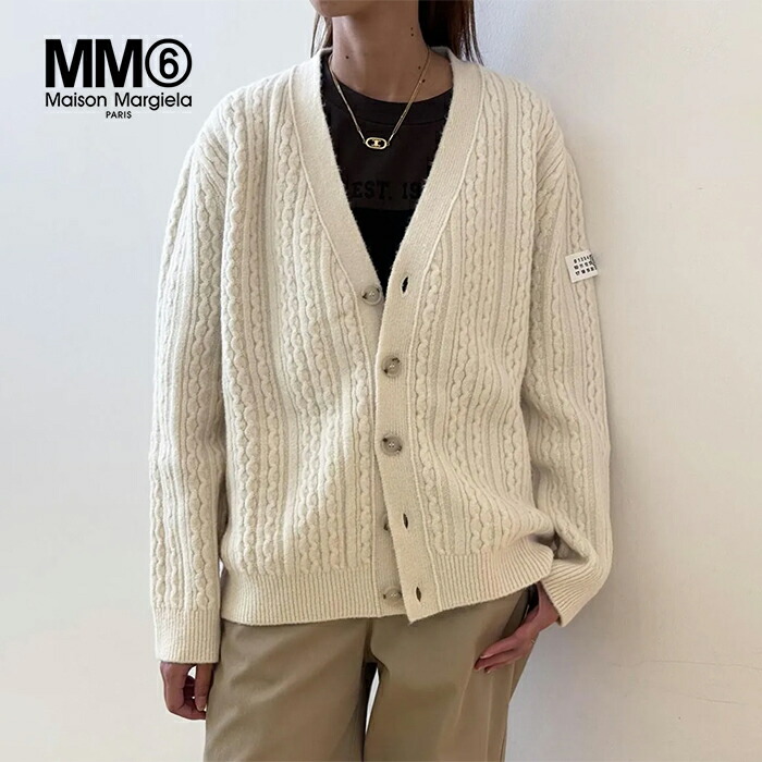 MM6 マルジェラ　カーディガン　ニット 楽天市場】エムエム6 MM6 S62GP0075 S18081 カーディガン