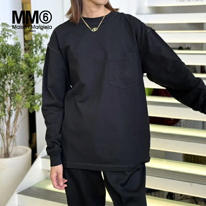楽天市場】エムエム6 メゾンマルジェラ コットンTシャツ MM6 Maison