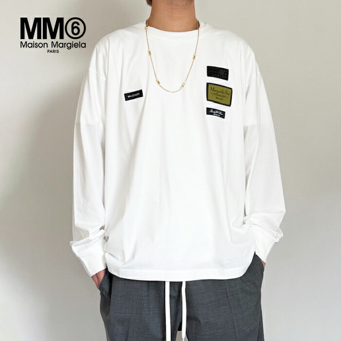 楽天市場】エムエム6 メゾンマルジェラ トロンプルイユTシャツ MM6