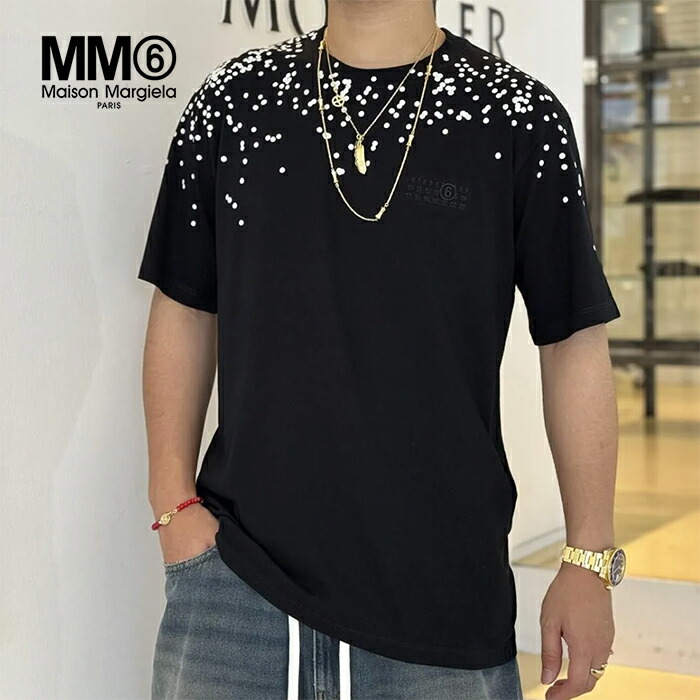 楽天市場】エムエム6 メゾンマルジェラ トロンプルイユTシャツ MM6