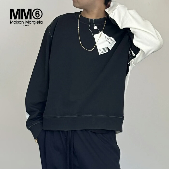 楽天市場】エムエム6 メゾンマルジェラ コットンTシャツ MM6