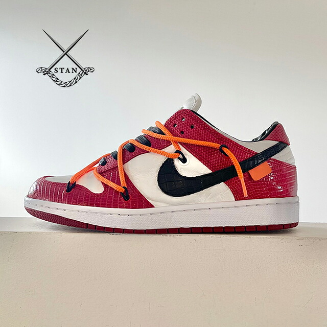 【SALE/46%OFF】スタン スニーカー STAN AJ1 LOW DUNK CHICAGO LUX ローカットスニーカー レースアップスニーカー メンズ レディース STN-AJ1-035 CHICAGO【2F】【予約商品】｜S.CURVE STUDIO
