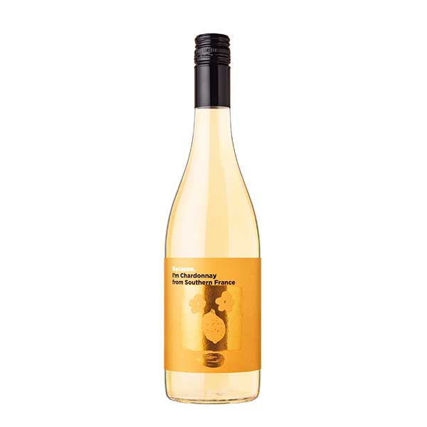 ビコーズ アイム シャルドネ フロム サザンフランス 750ml × 12本[ケース販売][FD フランス 白ワイン 辛口]ギフト プレゼント 贈り物 お祝い 内祝い お返し 誕生日プレゼント 父の日 敬老の日