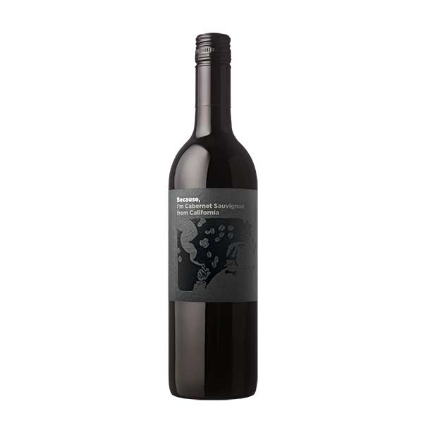 ビコーズ アイム カベルネ ソーヴィニョン フロム カリフォルニア 750ml &times; 12本[ケース販売][FD アメリカ 赤ワイン フルボディ]ギフト プレゼント 贈り物 お祝い 内祝い お返し 誕生日プレゼント 父の日 敬老の日｜リカータイム　店