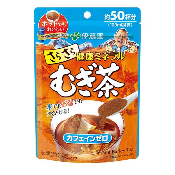 伊藤園 さらさら健康ミネラルむぎ茶 [パウチ] 40g &times; 30本[ケース販売] 送料無料(本州のみ) [伊藤園 日本 飲料 麦茶 16851]ギフト プレゼント 贈り物 お祝い 内祝い お返し 誕生日プレゼント 父の日 敬老の日｜リカータイム　店