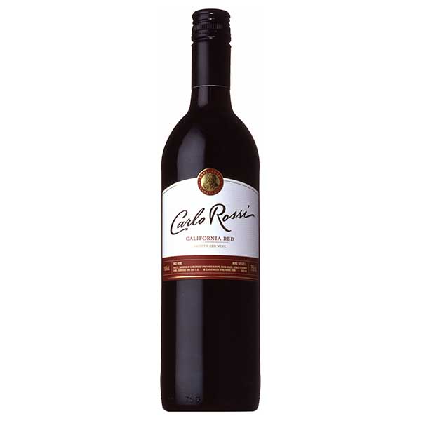 カルロ ロッシ カリフォルニア レッド [瓶] 750ml × 12本[ケース販売] 送料無料(本州のみ) [サントリー アメリカ 赤ワイン ACRRO]ギフト プレゼント 贈り物 お祝い 内祝い お返し 誕生日プレゼント 父の日 敬老の日