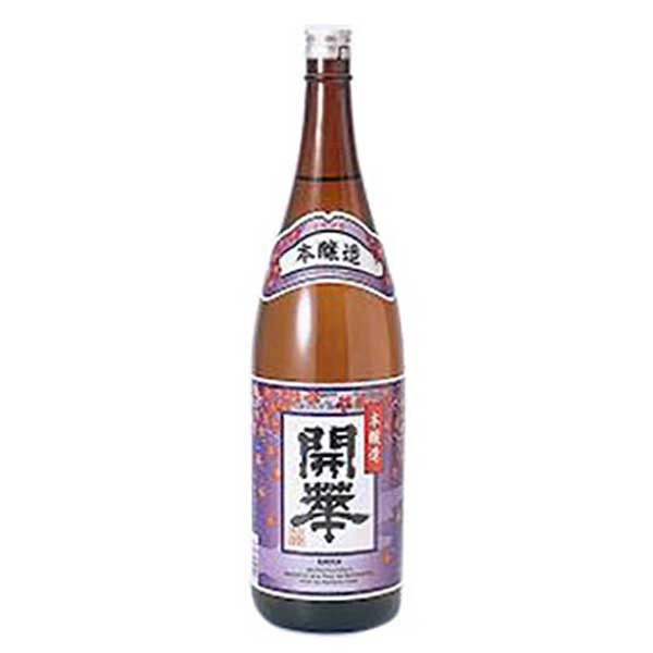 開華 本醸造 1.8L 1800ml × 6本 [ケース販売] [第一酒造 日本酒 清酒 栃木県]ギフト プレゼント 贈り物 お祝い 内祝い お返し 誕生日プレゼント 父の日 敬老の日