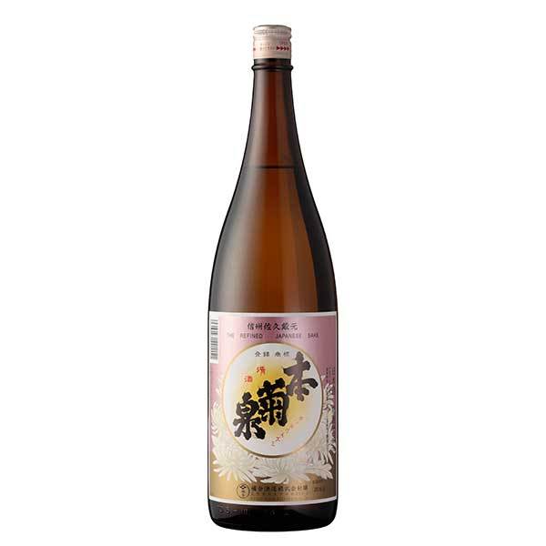 菊秀 本菊泉 無糖酒 1.8L 1800ml × 6本 [ケース販売] [橘倉酒造 日本酒 清酒 長野県]ギフト プレゼント 贈り物 お祝い 内祝い お返し 誕生日プレゼント 父の日 敬老の日
