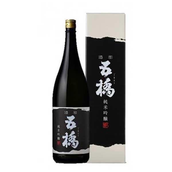 五橋 純米吟醸 1.8L 1800ml &times; 6本 [ケース販売] 送料無料(本州のみ) [酒井酒造 山口県日本酒 清酒 OKN]ギフト プレゼント 贈り物 お祝い 内祝い お返し 誕生日プレゼント 父の日 敬老の日｜リカータイム　店