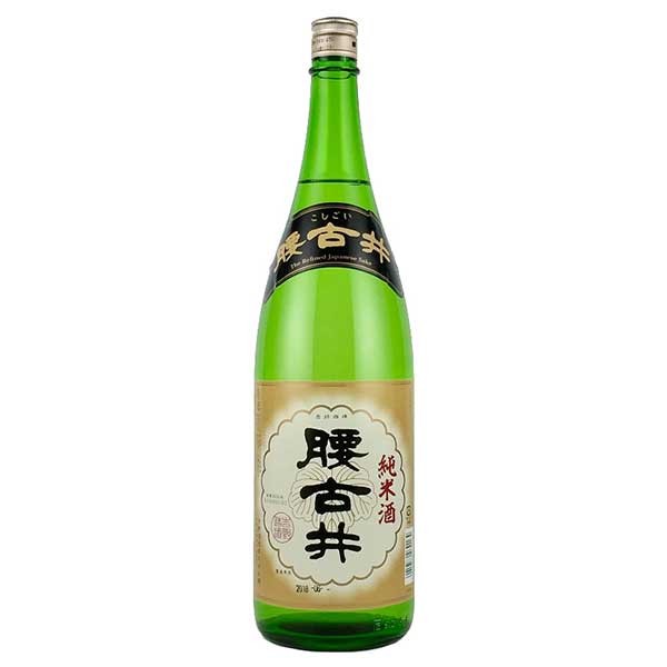 腰古井 純米 1.8L 1800ml &times; 6本 [ケース販売] [吉野酒造 日本酒 清酒 千葉県]ギフト プレゼント 贈り物 お祝い 内祝い お返し 誕生日プレゼント 父の日 敬老の日｜リカータイム　店